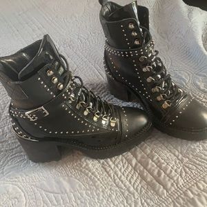 The Kooples - black booties (worn twice!)